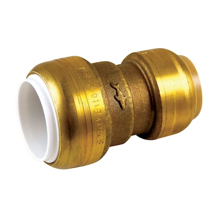 Sharkbite SharkBite Push to Connect 3/4 in. IPS in. X 3/4 in. D CTS Brass Coupling UIP4016A